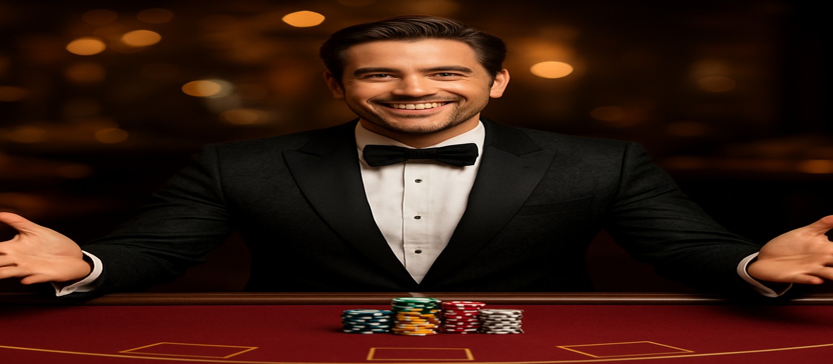 ek33 লাইভ গেমিং প্ল্যাটফর্মের ডিলাররা আত্মবিশ্বাসে ভরপুর হয়ে খেলোয়াড়দের আন্তরিক স্বাগতম জানালেন